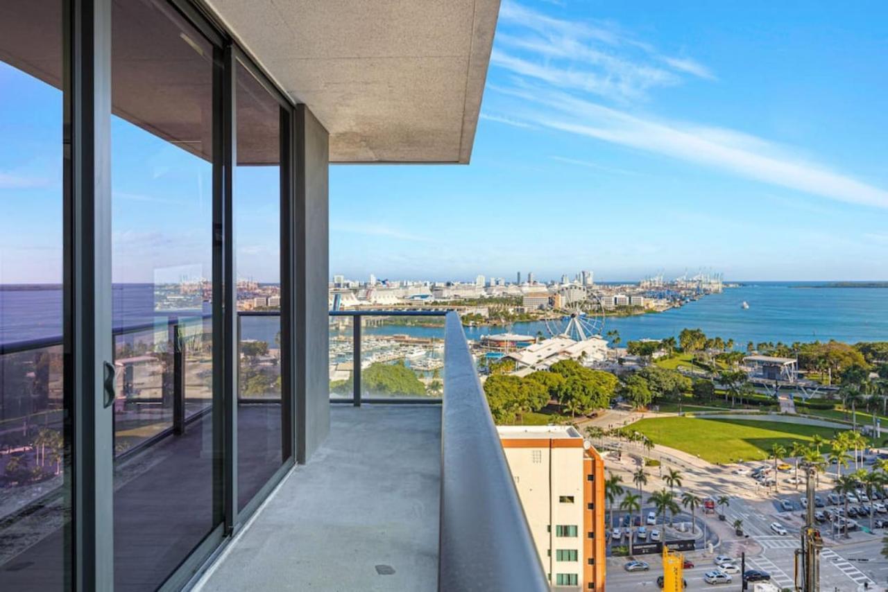 Corner Condo W/ Unrivaled Views Miami Exterior foto